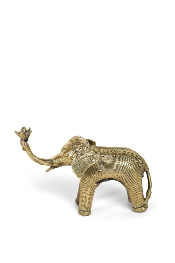 Kleine Elefanten-Dhokra-Kunst