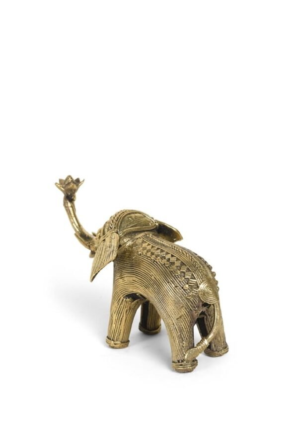 Kleine Elefanten-Dhokra-Kunst