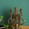 Lampenglocke Metall Dhokra Art