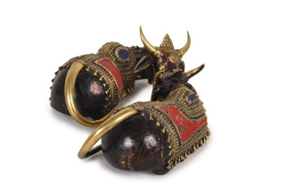 Paar Shiv Nandi für Heimdekoration