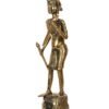 Statue von Madia Dhokra Art