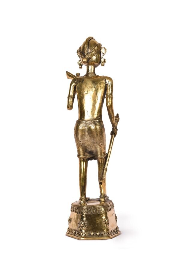 Statue von Madia Dhokra Art