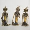 Satz Stammes-Madia Madin-Statue
