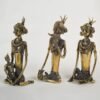 Satz Stammes-Madia Madin-Statue