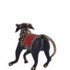 Shiv Nandi in schwarzer oder roter Farbe