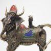 Shiv Nandi in mehrfarbiger Statue