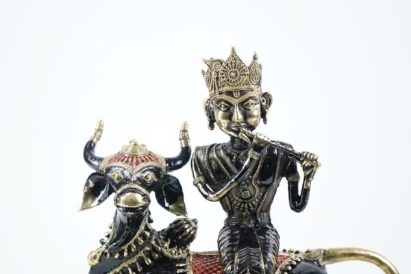 Lord Krishna in der Kuh