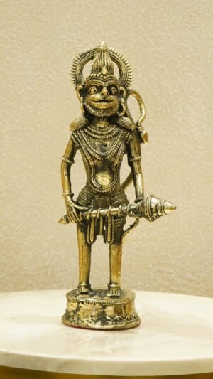 Dhokra Art Hanuman-Statue