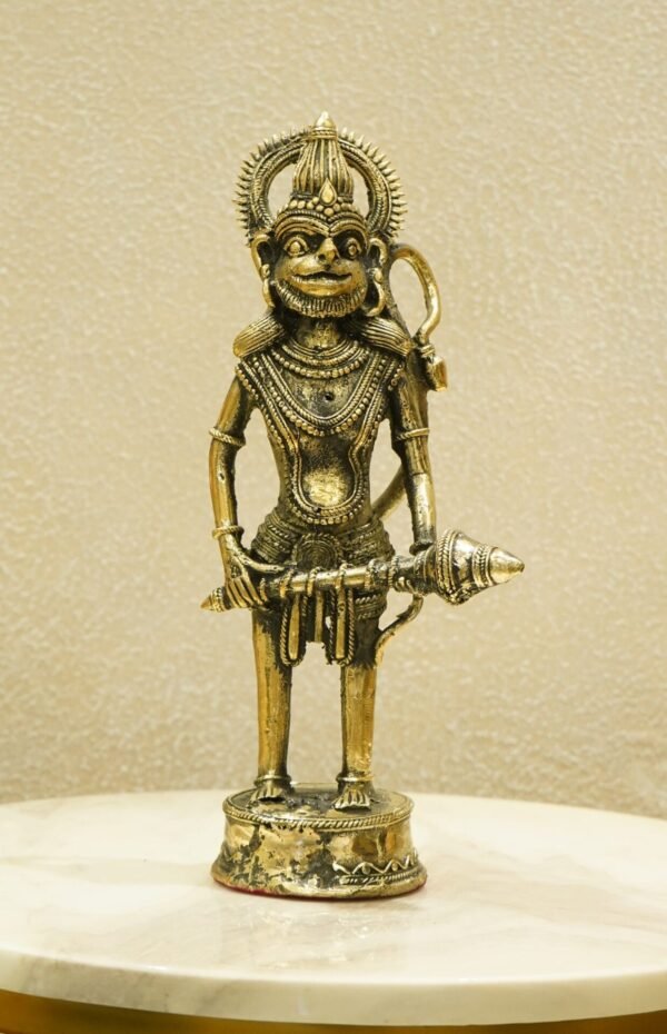Dhokra Art Hanuman-Statue