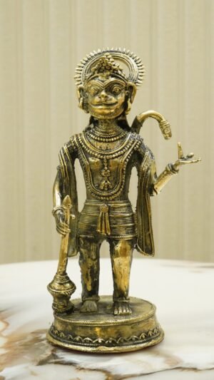 Dhokra Art Hanuman-Statue