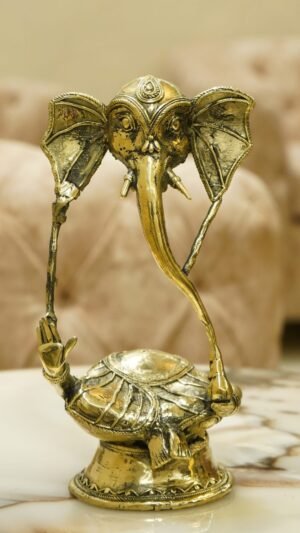 Dhokra Art Ganesh-Statue