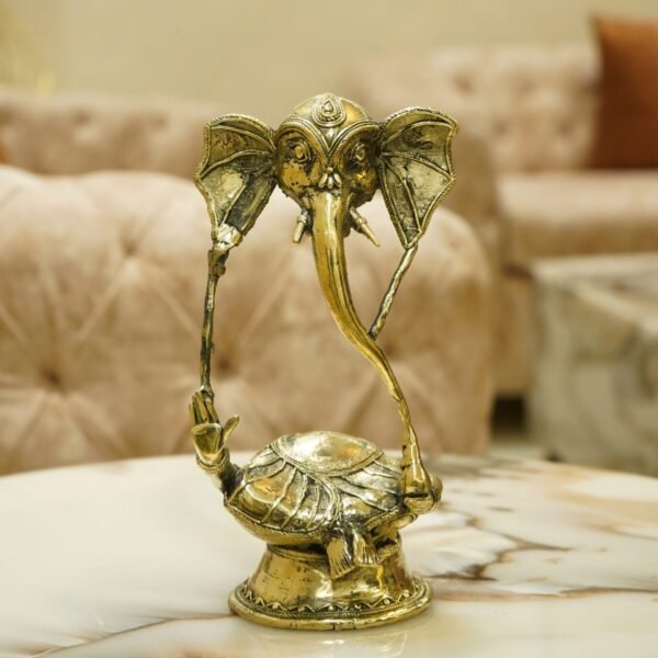Dhokra Art Ganesh-Statue