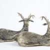 Dhokra Art Sitzendes Rentier