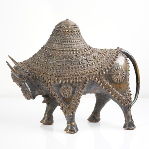 Dhokra Art Bull