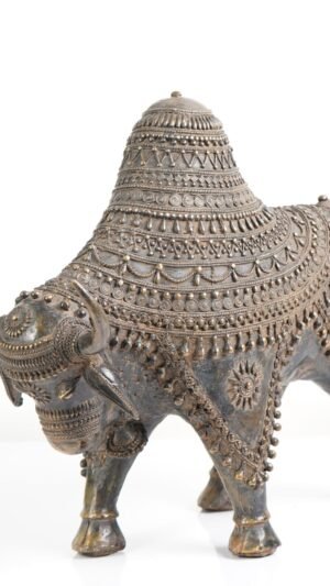 Dhokra Art Bull