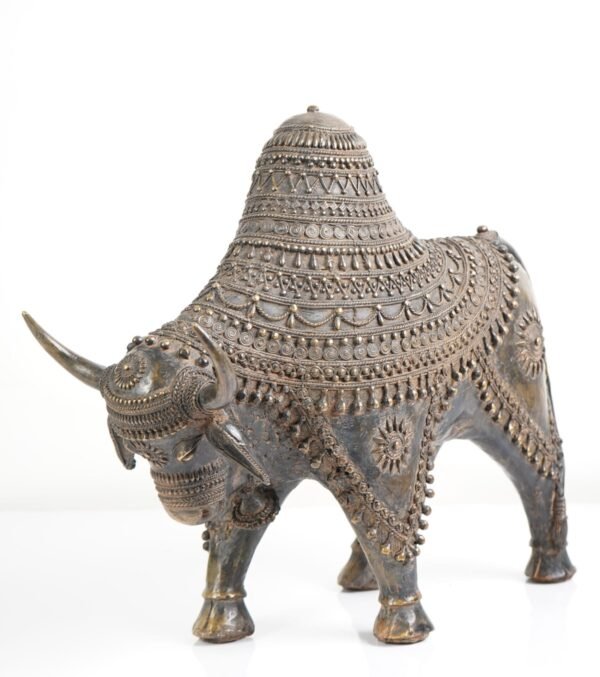 Dhokra Art Bull