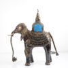 Dhokra Art Elefantenstatue