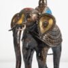 Dhokra Art Elefantenstatue