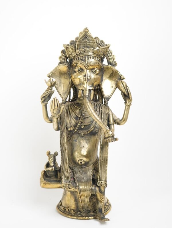 Dhokra Art Ganesh-Statue