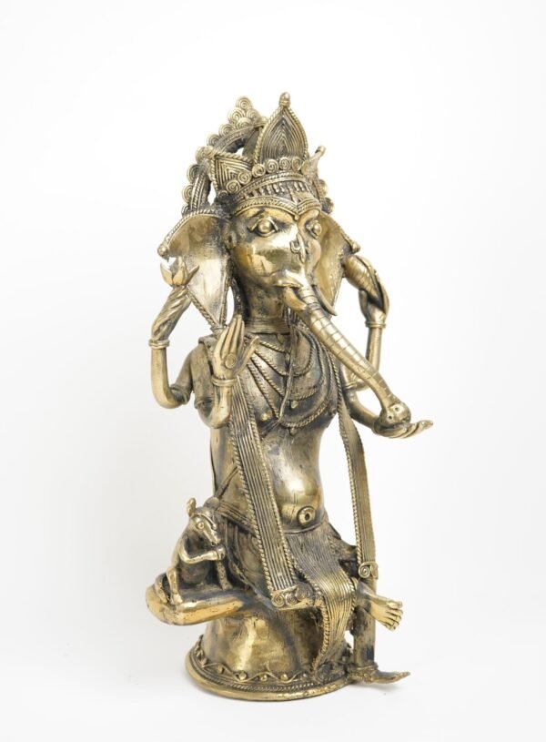 Dhokra Art Ganesh-Statue