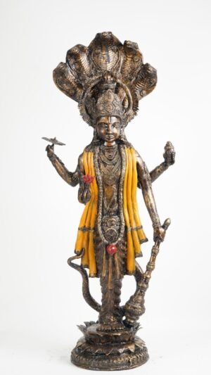 Dhokra Art Vishnu-Statue