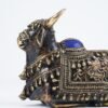 Dhokra-Kunst sitzender Nandi
