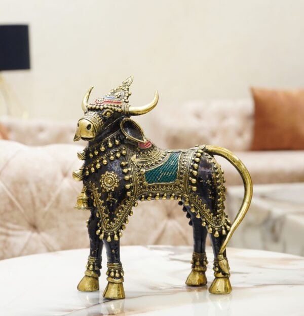 Dhokra Shiv Nandi-Statue