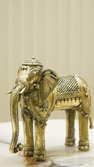 Dhokra-Kunst-Elefant