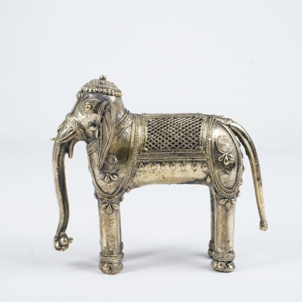 Dhokra-Kunst-Elefant