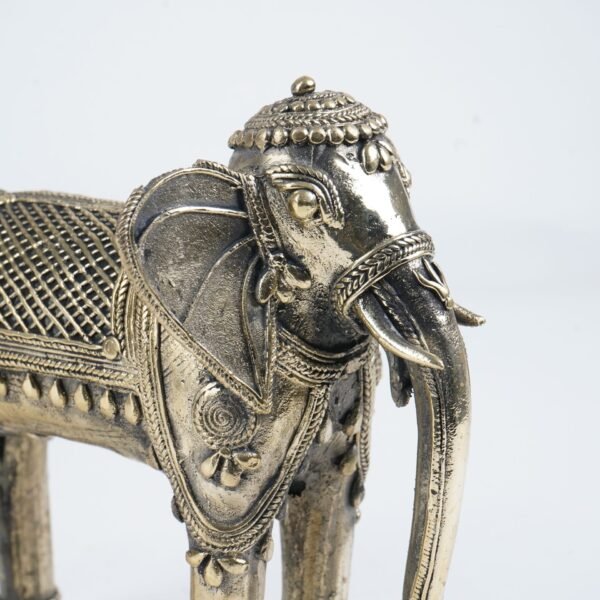 Dhokra-Kunst-Elefant