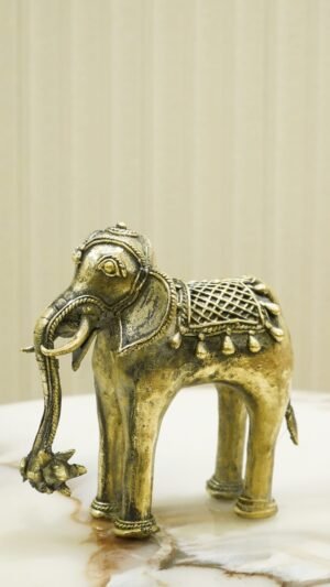 Bastar Art Elefantenstatue
