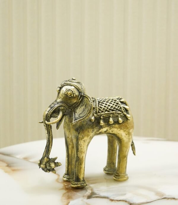 Bastar Art Elefantenstatue