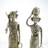 Dhokra-Kunst, stehend, Madia Madin