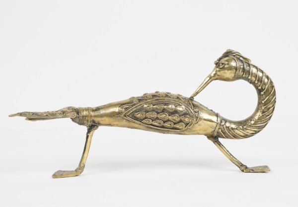 Dhokra Pfau Türgriff