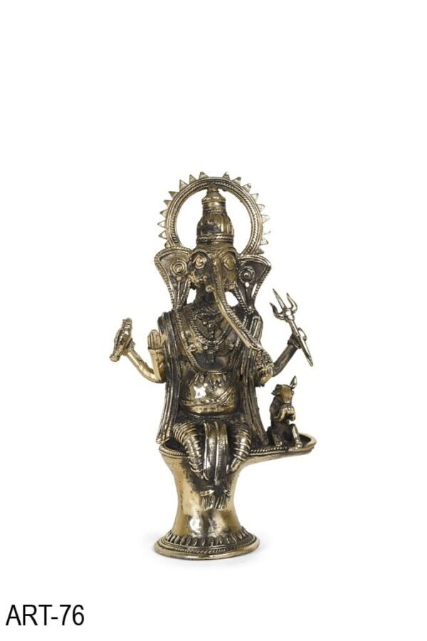 Lord Ganesh Dhokra Kunst