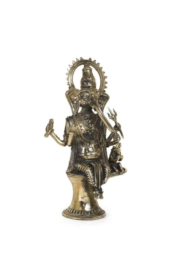 Lord Ganesh Dhokra Kunst