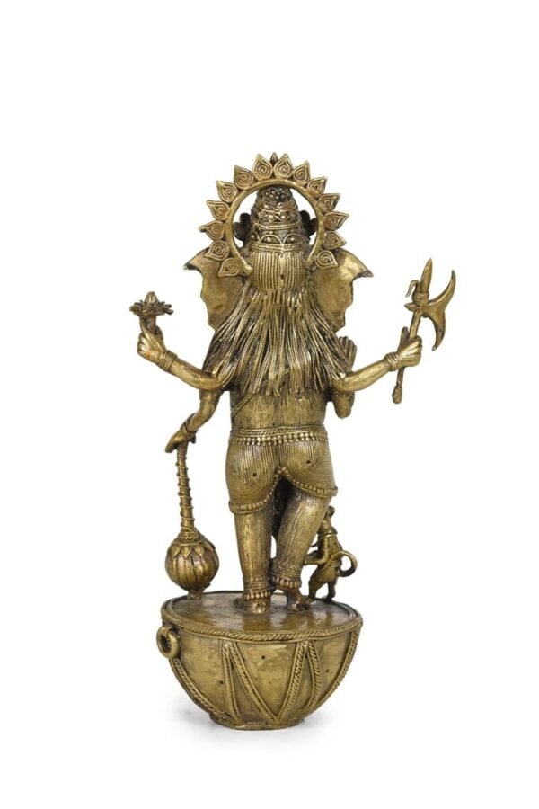 Lord Ganesh Dhokra Kunst