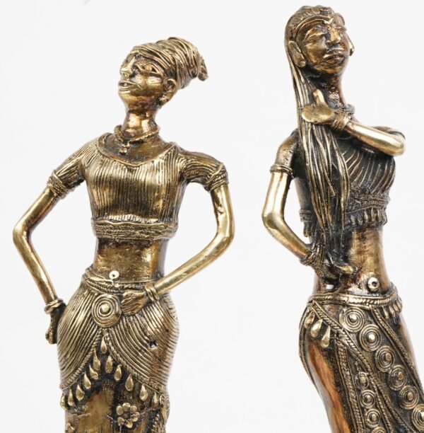 Stammes-Lady Bastar Kunst