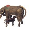 Kuh- und Kalb-Set-Statue