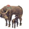Kuh- und Kalb-Set-Statue