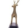 Hirschstatue Dhokra Art