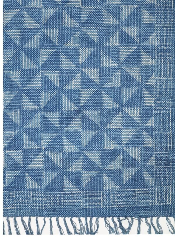 Handgewebter Baumwollteppich