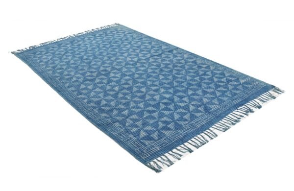 Handgewebter Baumwollteppich