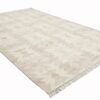 Sandhya Beige handgewebter Wollteppich