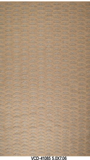 Vedika Sand handgewebter Polypropylen-Teppich