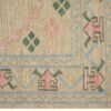 Handgewebter Megha-Medaillon-Kelim-Teppich aus Wolle