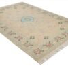 Handgewebter Megha-Medaillon-Kelim-Teppich aus Wolle