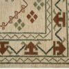 Handgewebter Kanchan-Medaillon-Kelim-Teppich aus Wolle