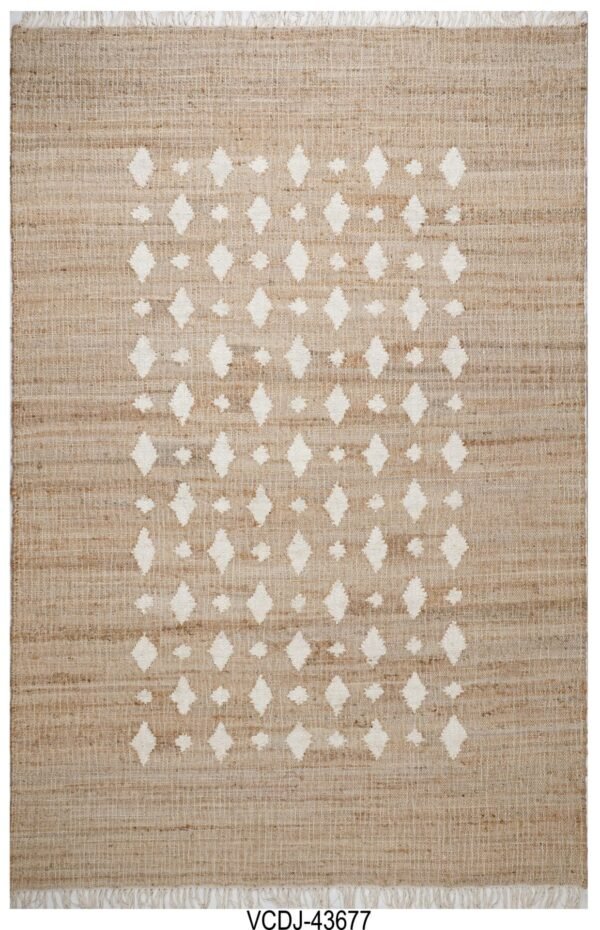 Nayana Diamond Jute-Teppiche