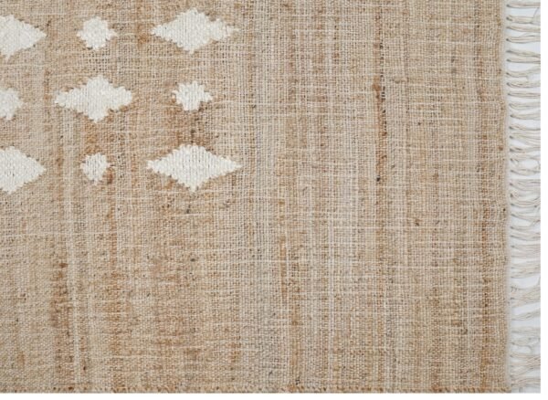 Nayana Diamond Jute-Teppiche